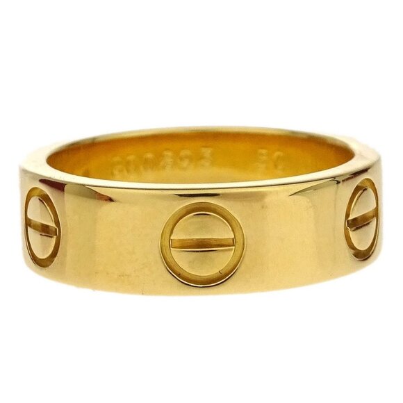 Cartier Love Ring Au750 #50 G00893 196348 - Picture 1 of 4